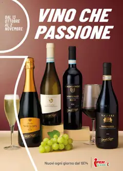 Anteprima dell'opuscolo Volantino Vino dal negozio Iper valido da 13/10/2025