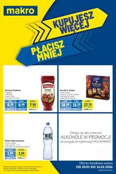 Pogląd gazetki "Kupujesz więcej płacisz mniej" ze sklepu Makro ważnej od 20.01.2026