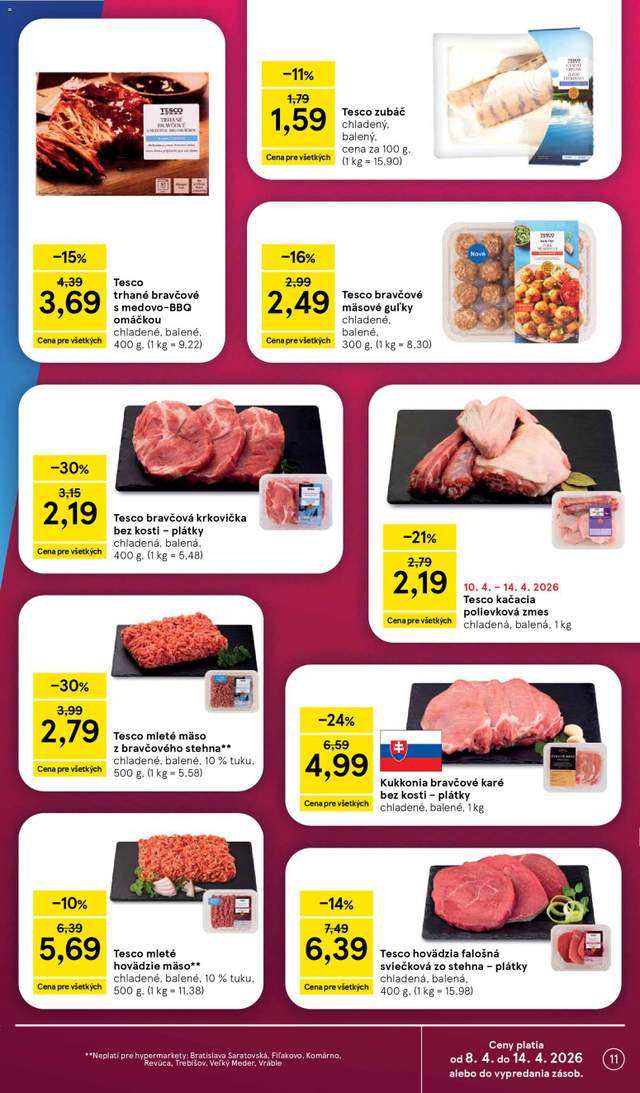 Nový Tesco leták od 08.04.