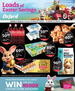 Preview of Oxford Freshmarket flyer valid from 18/03/2026
