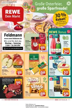 Vorschau von dem Prospekt des Geschäftes Rewe, gültig ab dem 30.03.2026