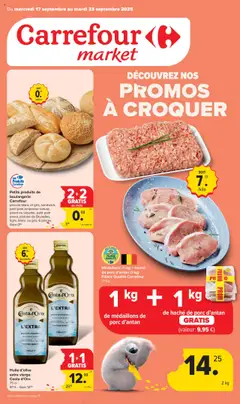 Prévisualisation de Market Promotions du magasin Carrefour formulaire valide 17/09/2025