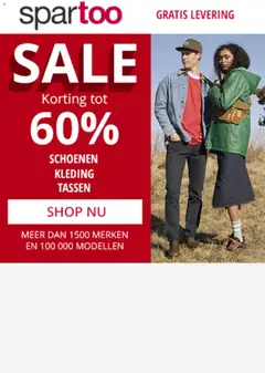 Voorbeeld van Spartoo van winkel Ontdek geldig vanaf 12-12-2025