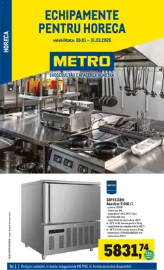Previzualizarea de cataloage: Metro Catalog - Soluții Nealimentare pentru HoReCa valabil de la 05.01.2026