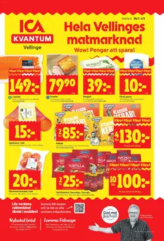 Förhandsgranska reklamblad Vellinge från butik ICA Kvantum gäller från 26/01/2026