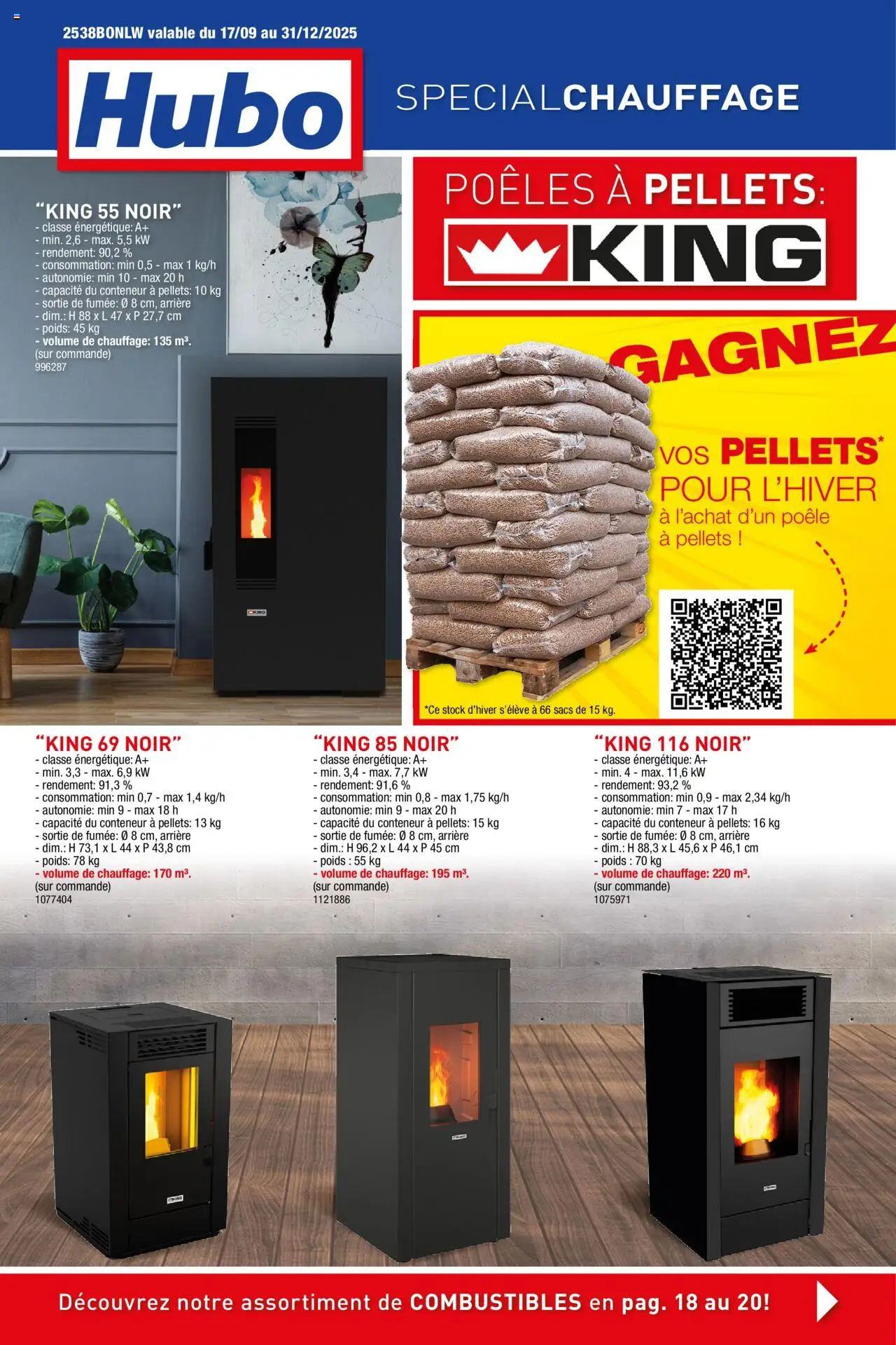 Hubo shop Special chauffage geldig vanaf 17/09/2025 - Paginanummer 1