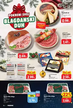 Pregled letka Katalog trgovine Plodine vrijedi od 03.12.2025 | Stranica: 14