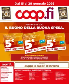 Anteprima dell'opuscolo Volantino Firenze dal negozio COOP valido da 15/01/2026