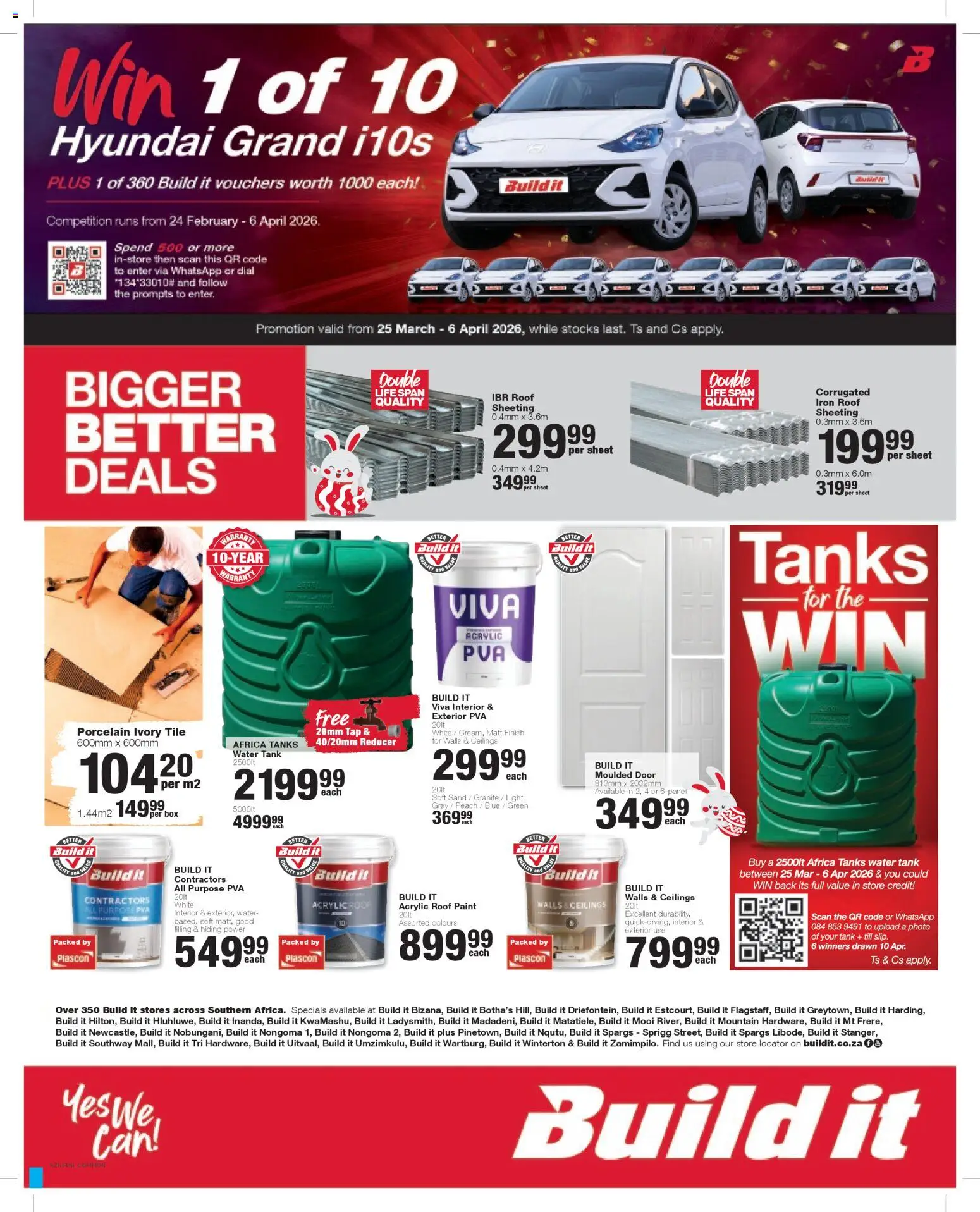 Preview of Build It flyer valid from 25/03/2026