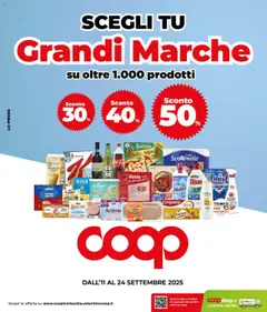 Anteprima dell'opuscolo Volantino Bergamo dal negozio COOP valido da 11/09/2025