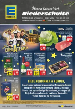Vorschau von dem Prospekt des Geschäftes Edeka, gültig ab dem 15.12.2025