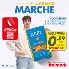 Anteprima dell'opuscolo Italmark volantino dal negozio Italmark valido da 11/03/2026