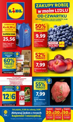Pogląd gazetki "Gazetka" ze sklepu Lidl ważnej od 07.08.2025