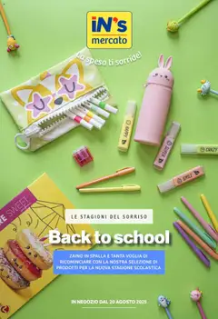 Anteprima dell'opuscolo Volantino Scuola dal negozio IN's valido da 25/08/2025