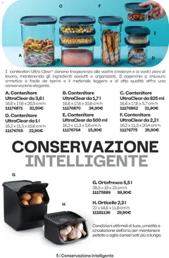 Anteprima dell'opuscolo Attuale volantino dal negozio Tupperware valido da 01/11/2025 | Pagina: 5