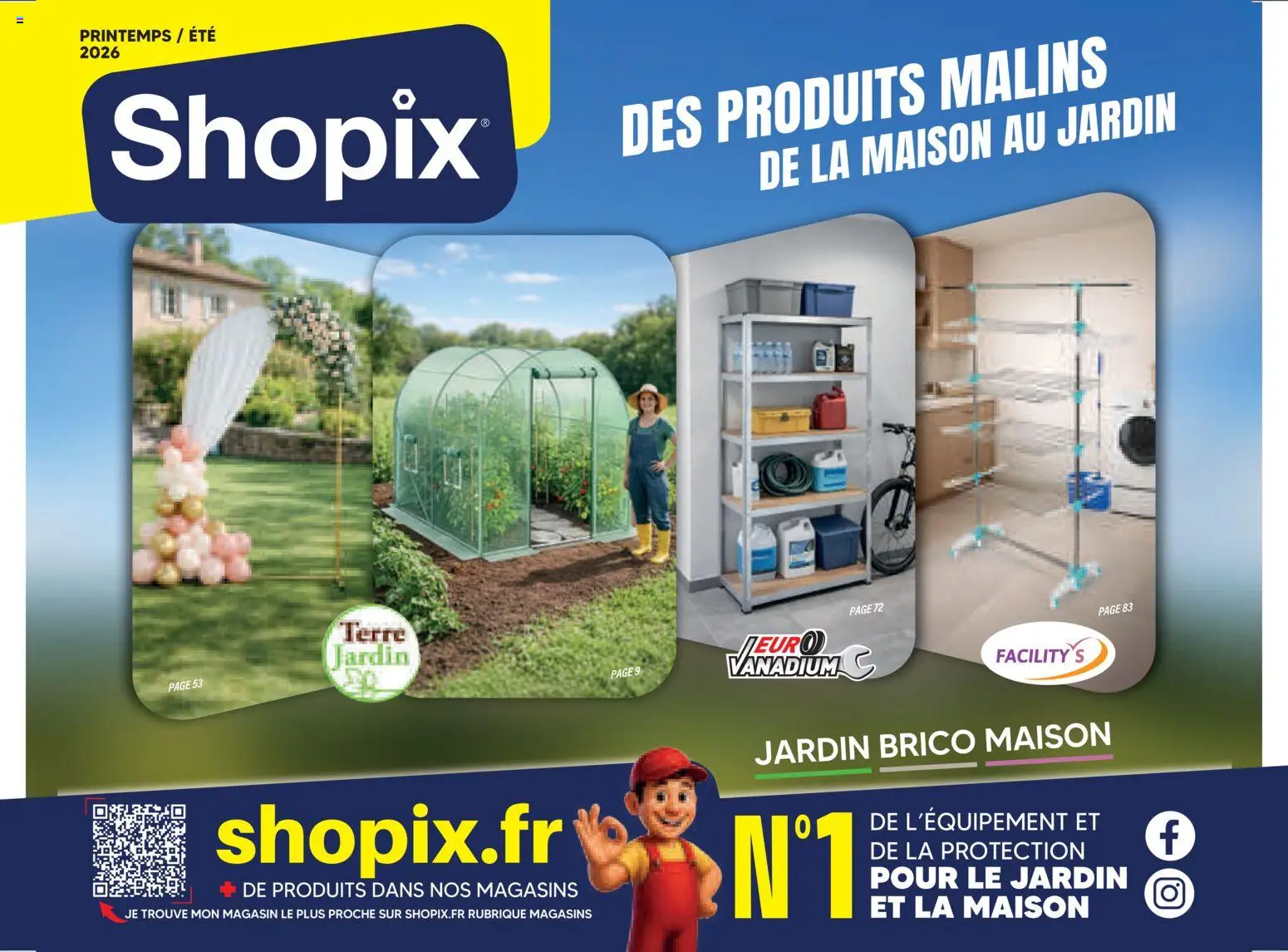 Prévisualisation de Shopix catalogue printemps/été du magasin Shopix formulaire valide 20/04/2026