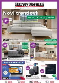 Pregled letka Harvey Norman Katalog trgovine Harvey Norman vrijedi od 19.03.2026