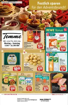 Vorschau von dem Prospekt des Geschäftes Rewe, gültig ab dem 23.11.2025