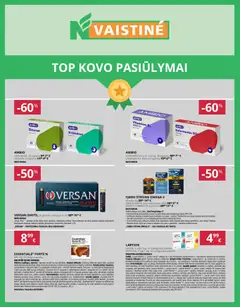 Norfa vaistinė parduotuvės leidinio Norfa vaistinė leidinys galiojančio nuo 2026.03.01 peržiūra