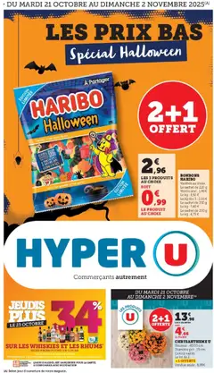 Prévisualisation de Catalogue du magasin Hyper U formulaire valide 21/10/2025