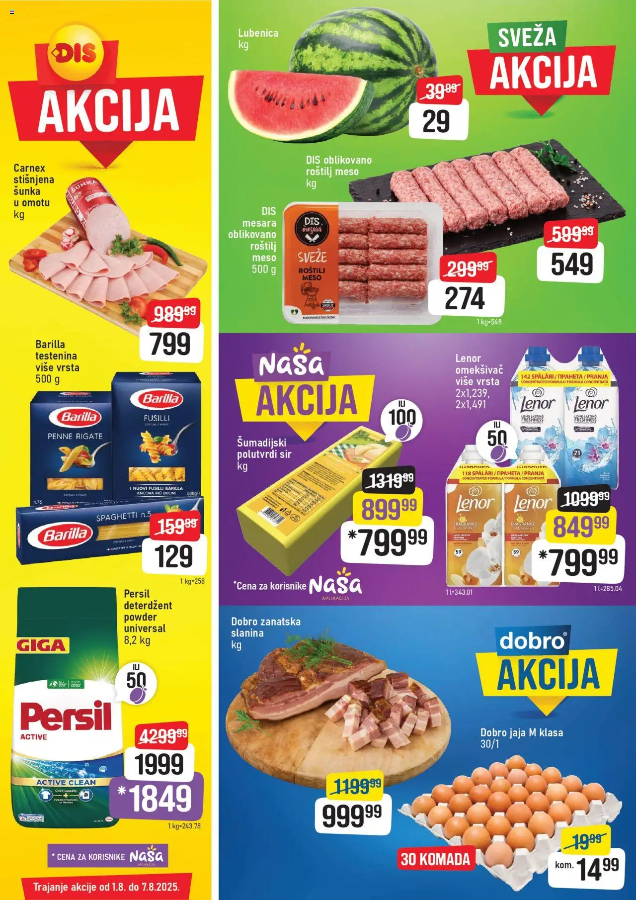 DIS katalog važi od 01.08.2025 - stranica 1