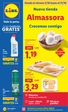 Vista previa del folleto de la tienda Lidl válido desde el 03/10/2025 