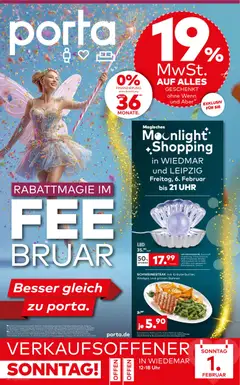 Vorschau von dem Prospekt des Geschäftes Porta!, gültig ab dem 01.02.2026