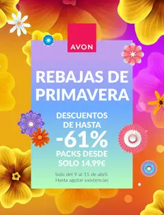 Vista previa del folleto de la tienda Avon válido desde el 09/04/2026 