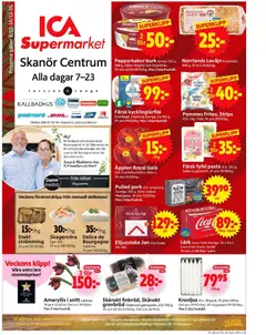 Förhandsgranska reklamblad Skanör från butik ICA Supermarket gäller från 08/12/2025