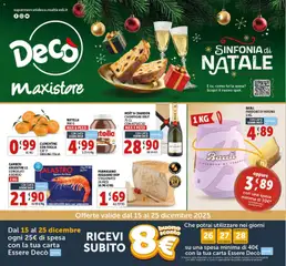 Anteprima dell'opuscolo Volantino MaxiStore - Casamassima dal negozio Decò valido da 15/12/2025