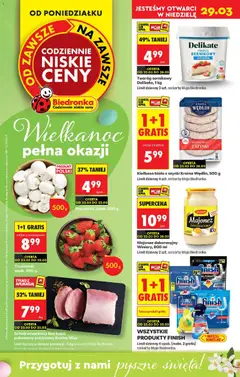 Pogląd gazetki "Biedronka gazetka od poniedziałku" ze sklepu Biedronka ważnej od 23.03.2026