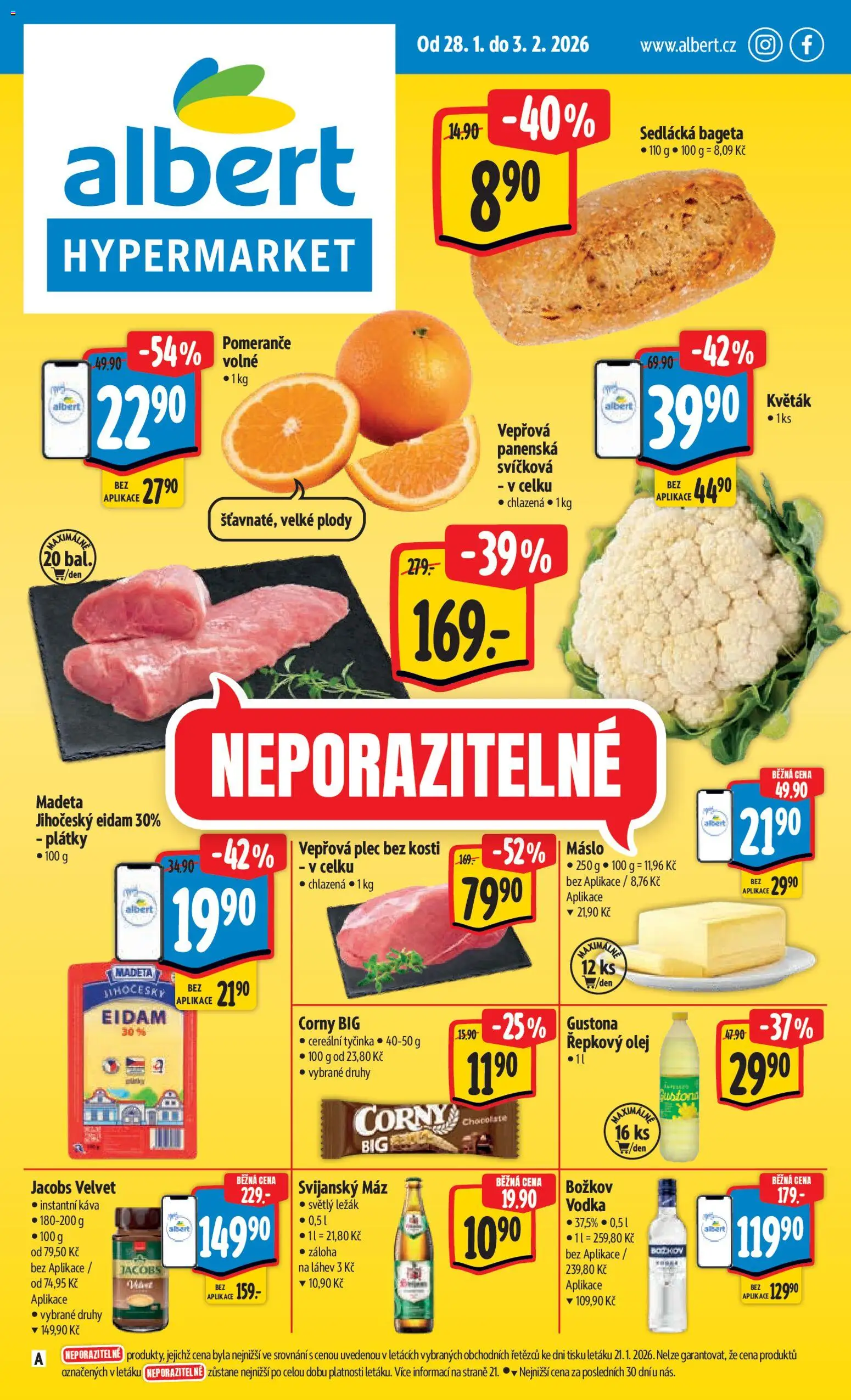 Náhled nabídky: Albert Hypermarket platný od 28.01.2026