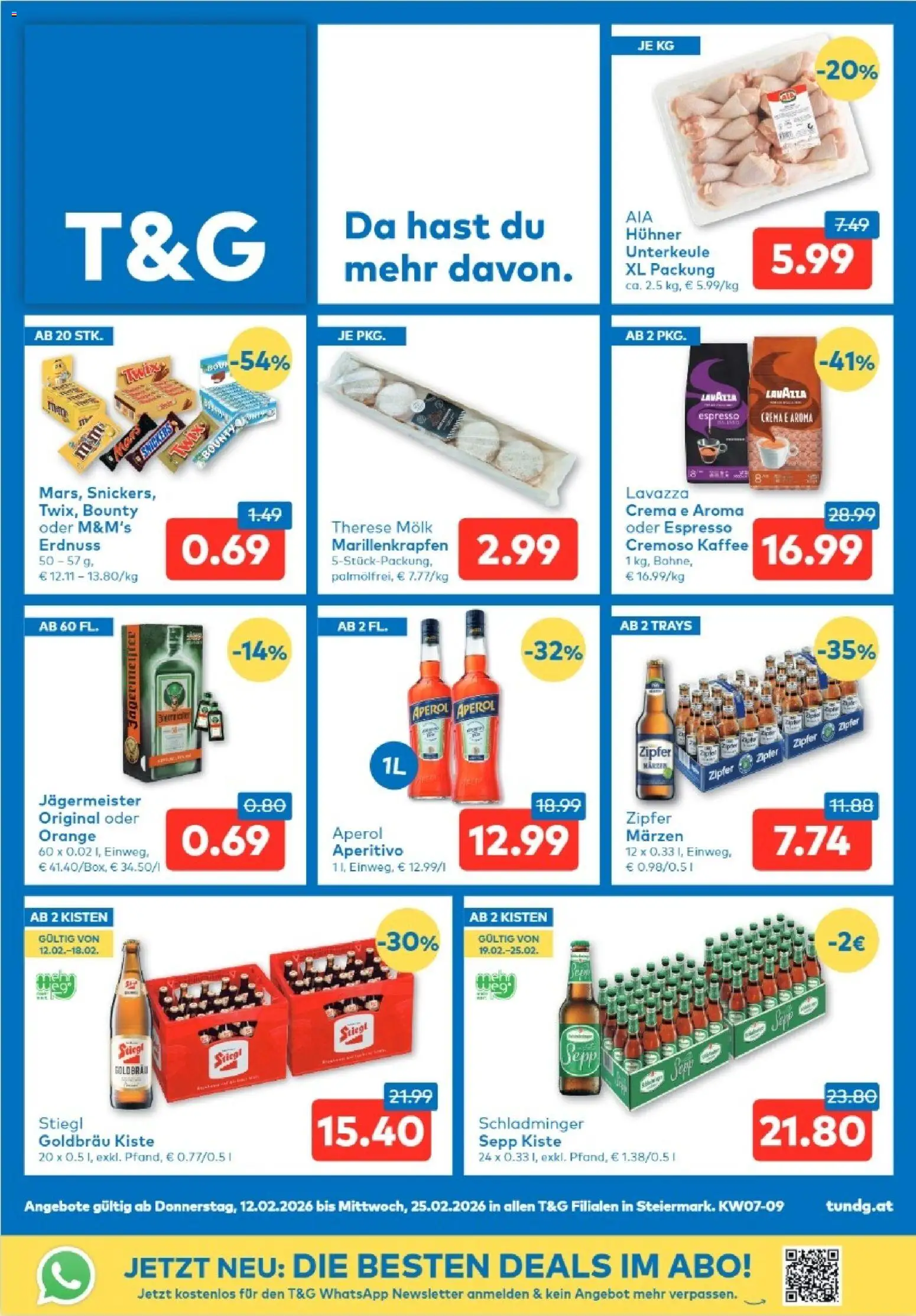 Vorschau der Angebote: T&G Steiermark gültig ab 12.02.2026