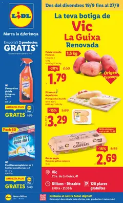 Vista previa del folleto de la tienda Lidl válido desde el 19/09/2025 