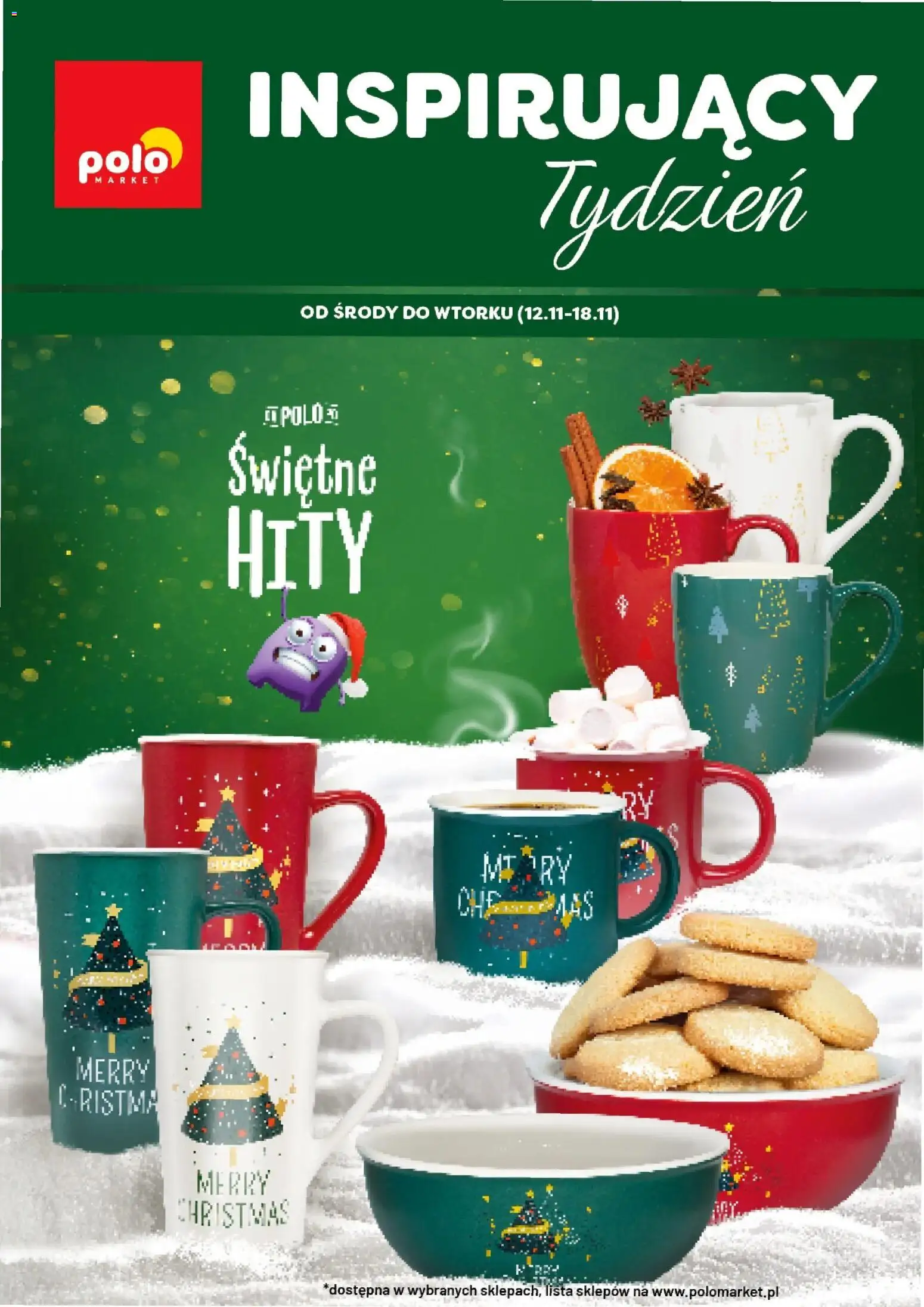 Pogląd gazetki "Inspirujący Tydzień" ze sklepu POLOmarket ważnej od 12.11.2025