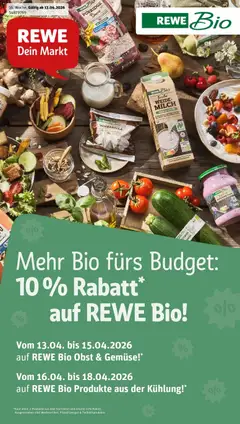 Vorschau von dem Prospekt des Geschäftes Rewe, gültig ab dem 12.04.2026