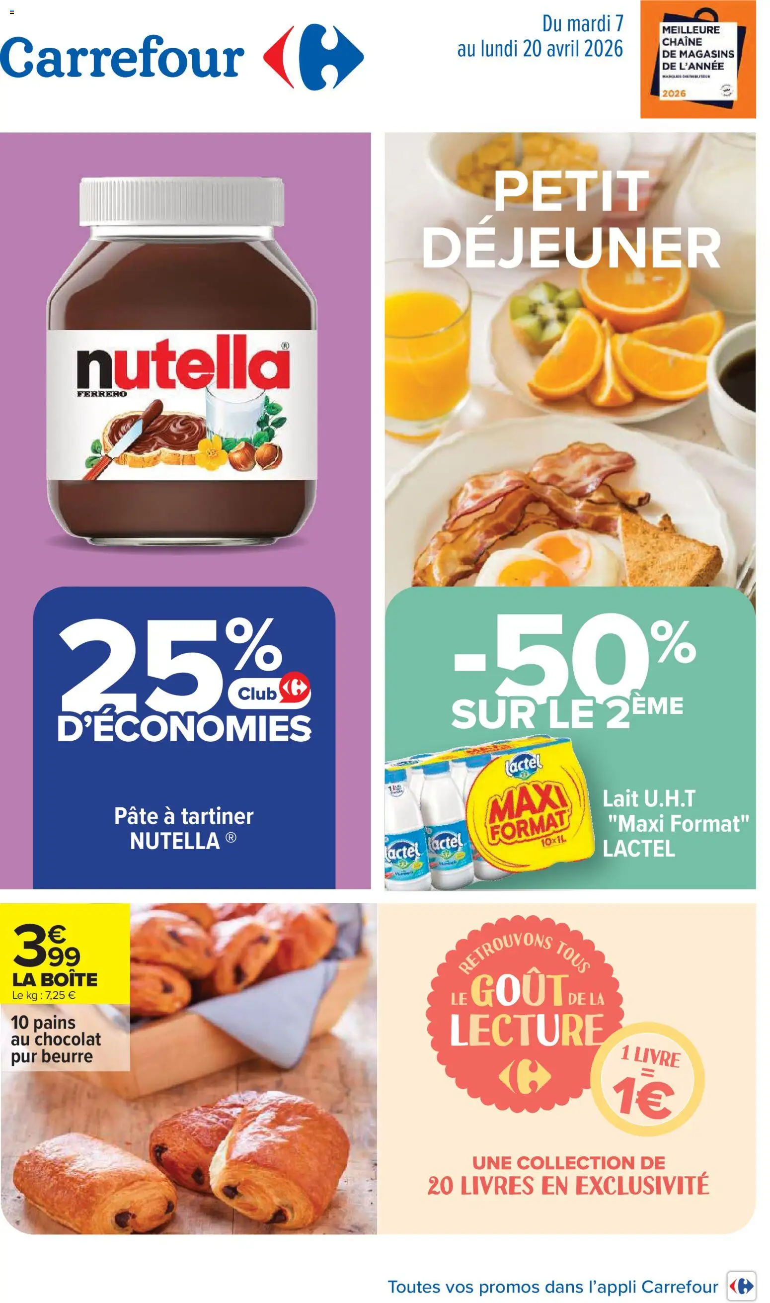 Prévisualisation de Carrefour catalogue du magasin Carrefour formulaire valide 07/04/2026