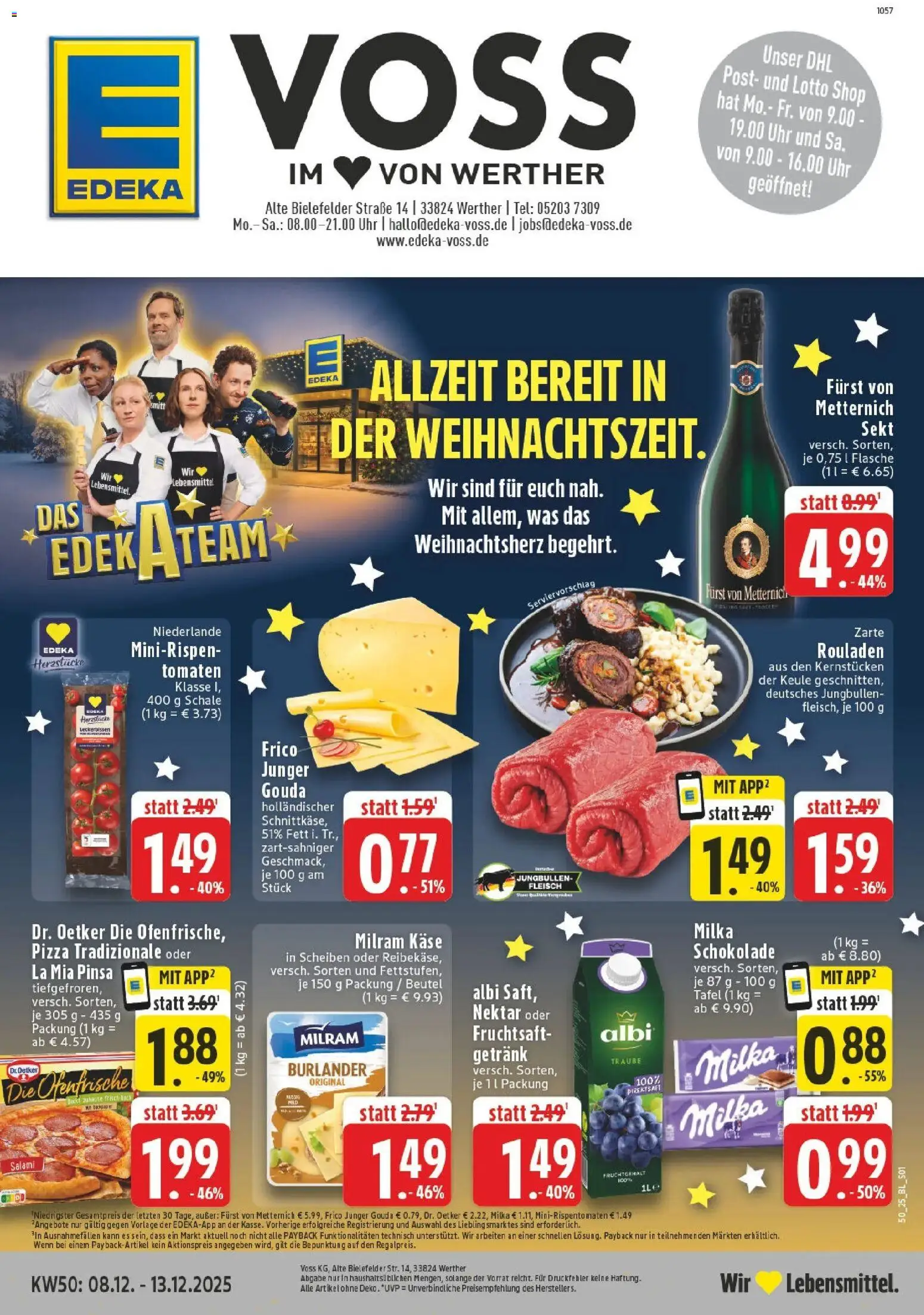 Vorschau von dem Prospekt des Geschäftes Edeka, gültig ab dem 07.12.2025