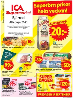 Förhandsgranska reklamblad Bjärred från butik ICA Supermarket gäller från 15/09/2025