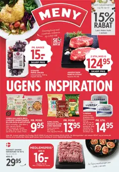 Eksempel på tilbudsavis Tilbudsavis fra butik Meny gyldig fra 30/01/2026