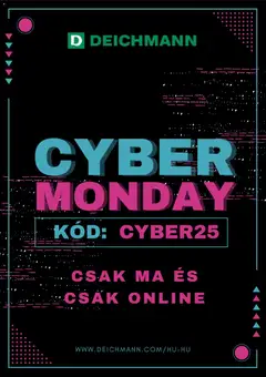 Deichmann - Cyber Monday megtekintése, amely érvényes 2025.12.01.-től