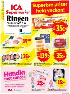 Förhandsgranska reklamblad Stockholm från butik ICA Supermarket gäller från 13/10/2025