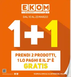 Anteprima dell'opuscolo Ekom volantino dal negozio Ekom valido da 10/03/2026