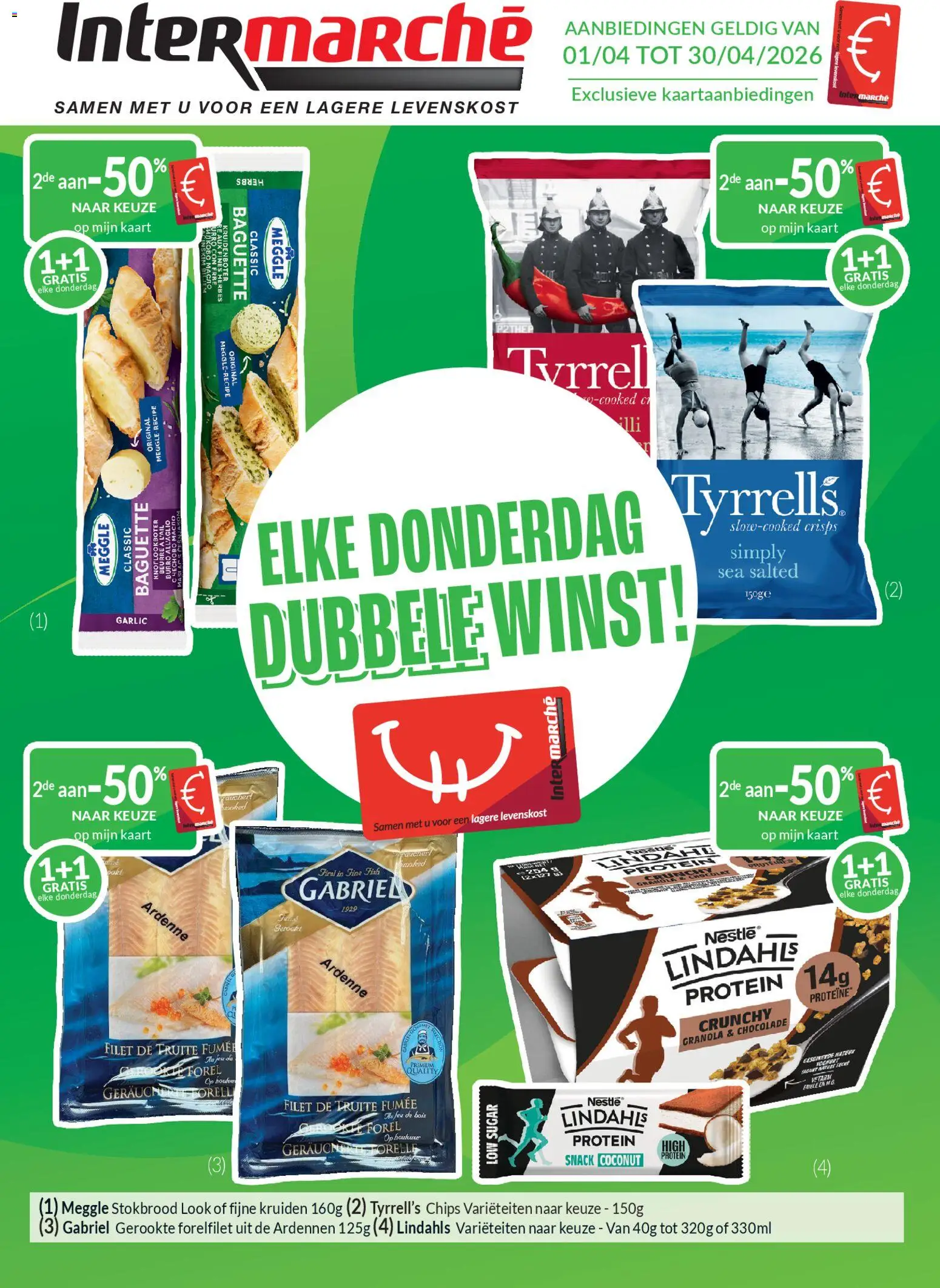 Voorbeeld van Intermarché -kaart van winkel Intermarché geldig vanaf 01/04/2026