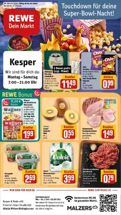 Vorschau von dem Prospekt des Geschäftes Rewe, gültig ab dem 02.02.2026