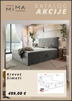 Pregled letka Katalog trgovine Mima namještaj vrijedi od 01.09.2025