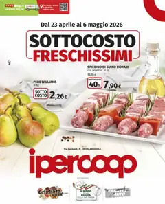 Anteprima dell'opuscolo Ipercoop volantino Crevoladossola dal negozio Ipercoop valido da 23/04/2026