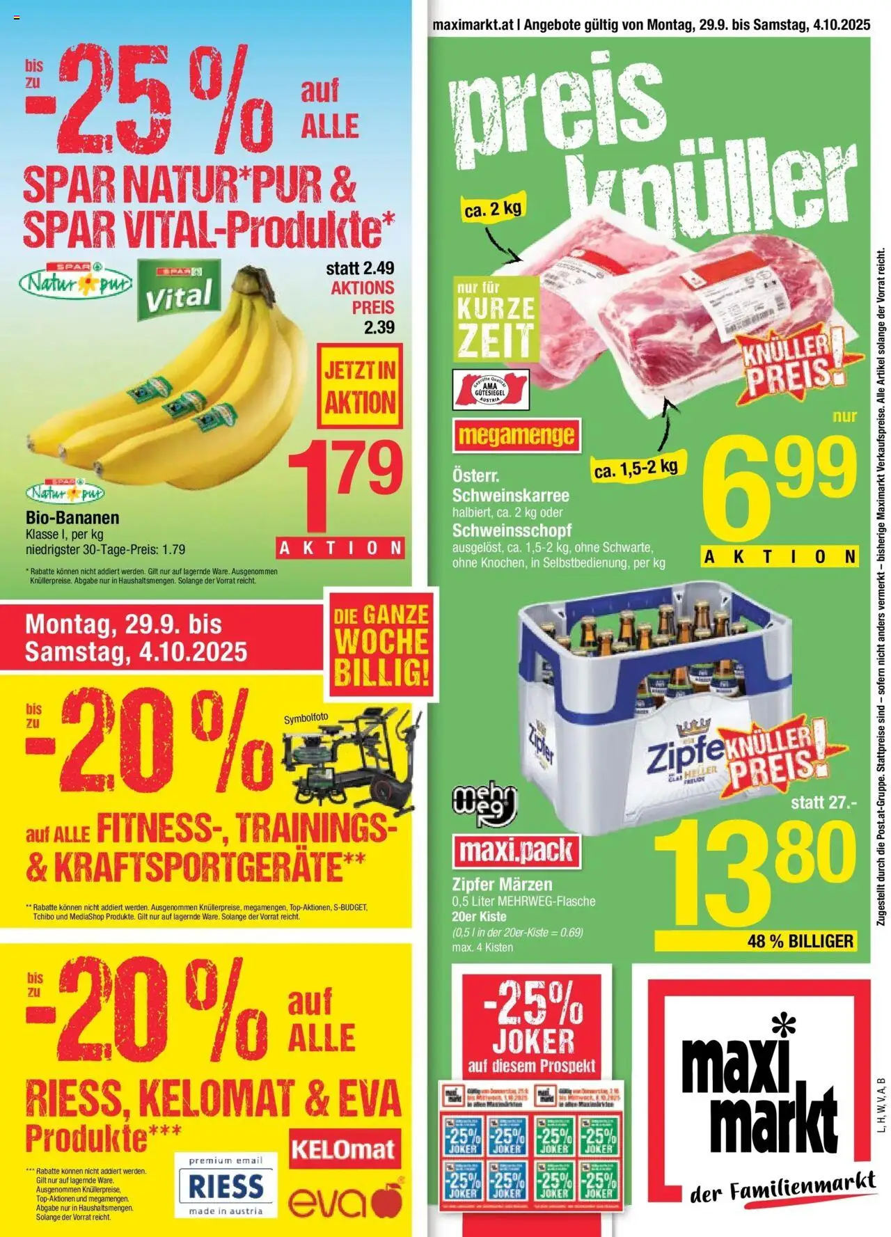  Maximarkt Haid, Linz ab (28.09.2025 - 04.10.2025) - Seite 1