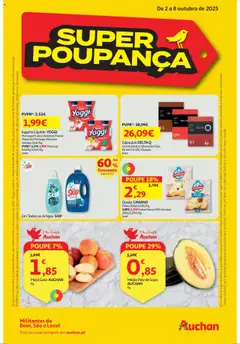 Pré-visualização do folheto da loja Auchan válida a partir de 02/10/2025