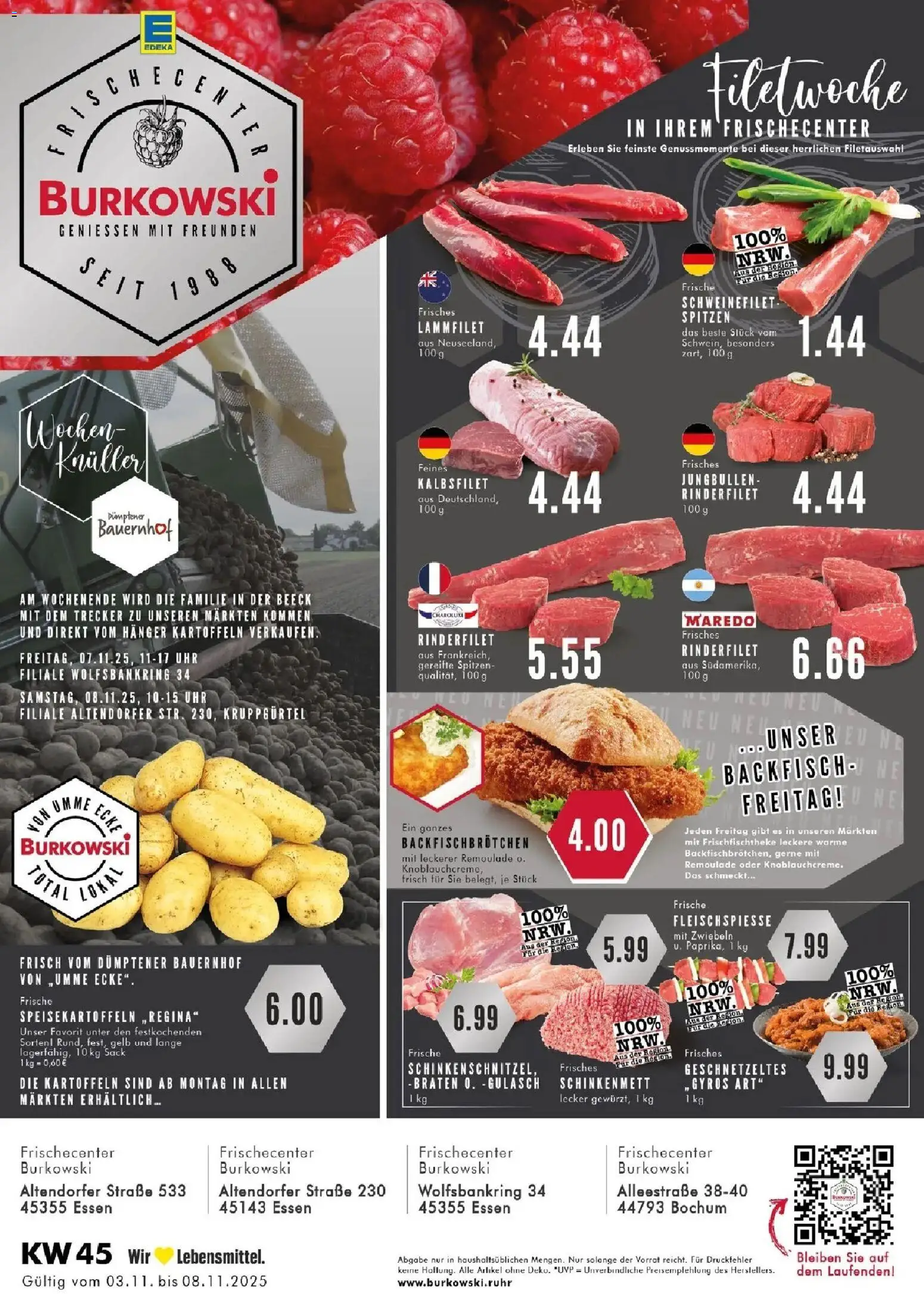 Vorschau von dem Prospekt des Geschäftes Edeka, gültig ab dem 03.11.2025